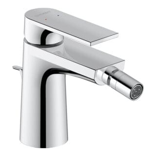 Duravit Bidet-Einhebelmischer Tulum Ausl. 126mm, m Zugst.-Ablaufgarn., chrom