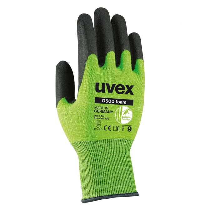 Uvex Handschuh-Paar uvex D500 foam, Handschuhgröße: 7
