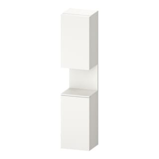 Duravit Hochschrank Qatego 40x36x1760cm, 2 Tür., Anschl li, we matt