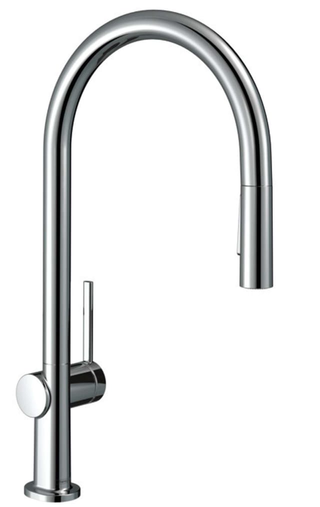 hansgrohe Spültisch-Einhebelmischer 210 Talis M54 EcoSmart mit Ausziehbrause, 2jet, chrom