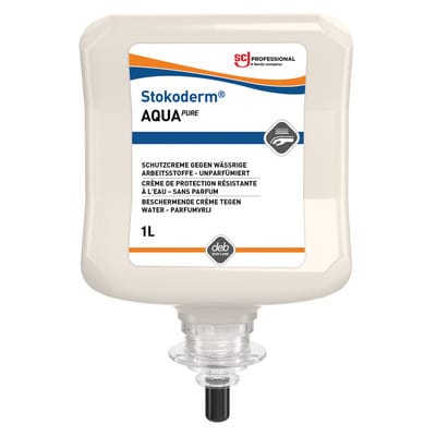S.C. Johnson Hautschutzcreme Stokoderm Aqua PURE, Inhalt: 1000B ml