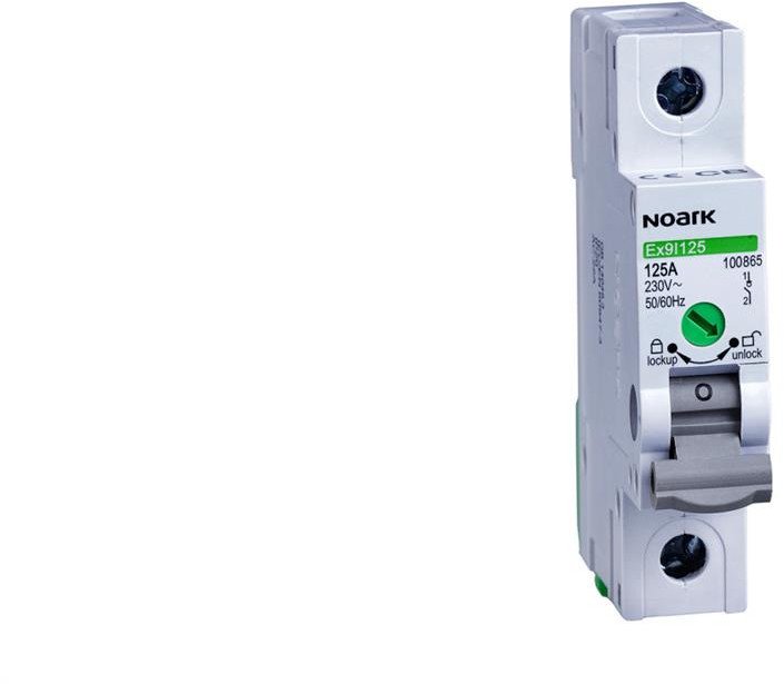 Trennschalter Noark Ex9i125 1p 63 A 230 400