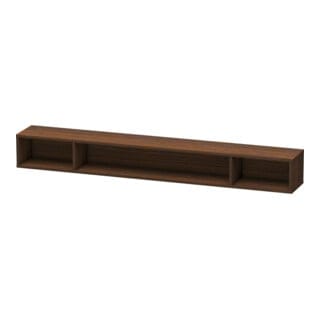Duravit Regalelement L-Cube 100x14cm, Nussb geb., 3 Fäch., hor