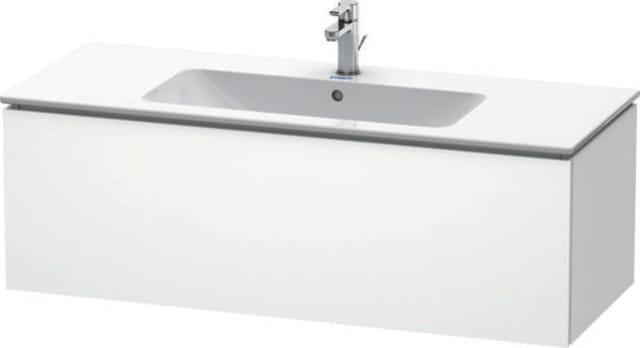 Duravit Waschtischunterschrank L-Cube 122x48,1cm, we. ma, 1 Ausz., wandhängend