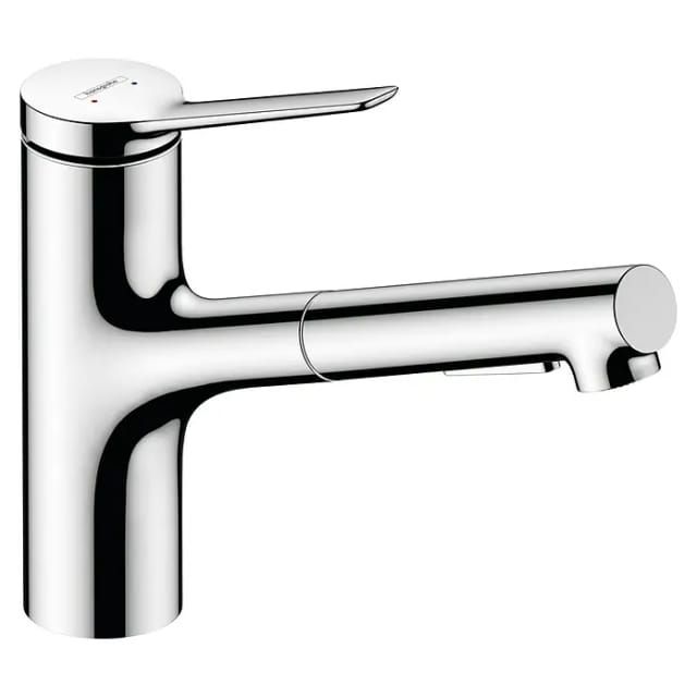 hansgrohe Spültisch-Einhebelmischer 150 Zesis M33 m Ausziehbrause, 2jet, sBox lite, chrom