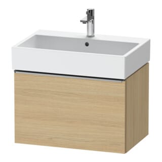 Duravit Waschtischunterschrank D-Neo 68,4x44,2cm, ES geb/Ei N, 1 Ausz., wandhängend