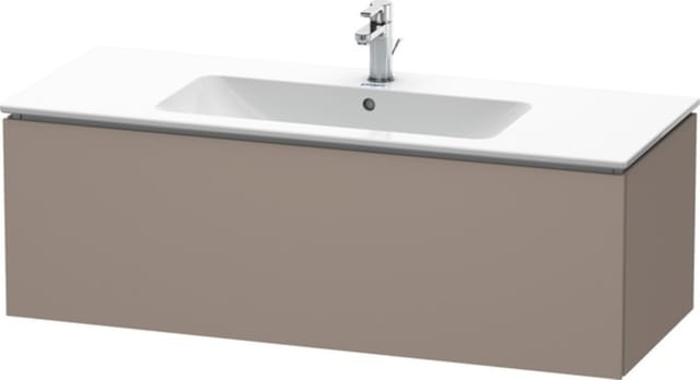 Duravit Waschtischunterschrank L-Cube 122x48,1cm, bas. ma, 1 Ausz., wandhängend