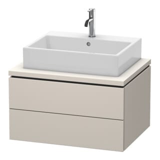 Duravit Waschtischunterschrank L-Cube 72x54,7cm, Tau matt, f Kons, 2 Schub.