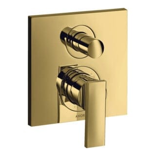hansgrohe Fertigmontageset Axor Citterio UP-Wannen-Einhebelmischer, m Hebel, pol. gold optic