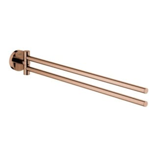 Grohe Handtuchhalter Essentials 2-armig, schwenkbar, 43,9cm, warm sunset