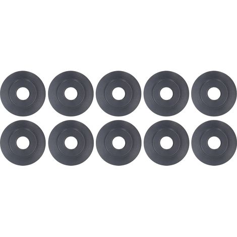 Lot De 10 Roues De Coupe-tube, Roues De Rechange Pour Coupe-tube 18 Mm Od 5 Mm Id 3,8 Mm Fin En Acier Au Manganèse, Roue De Coupe-tuyau Pour Tuyaux En Cuivre Et En Aluminium