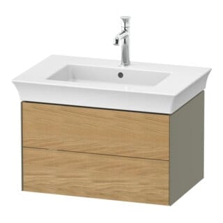Duravit Waschtischunterschrank White Tulip 68,4x45,8cm, E Nat StG g, 2 La, wandhängend