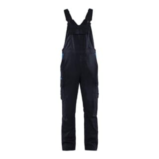 Blakläder Latzhose Industrie Stretch, marineblau / kornblau, Konfektionsgröße 50