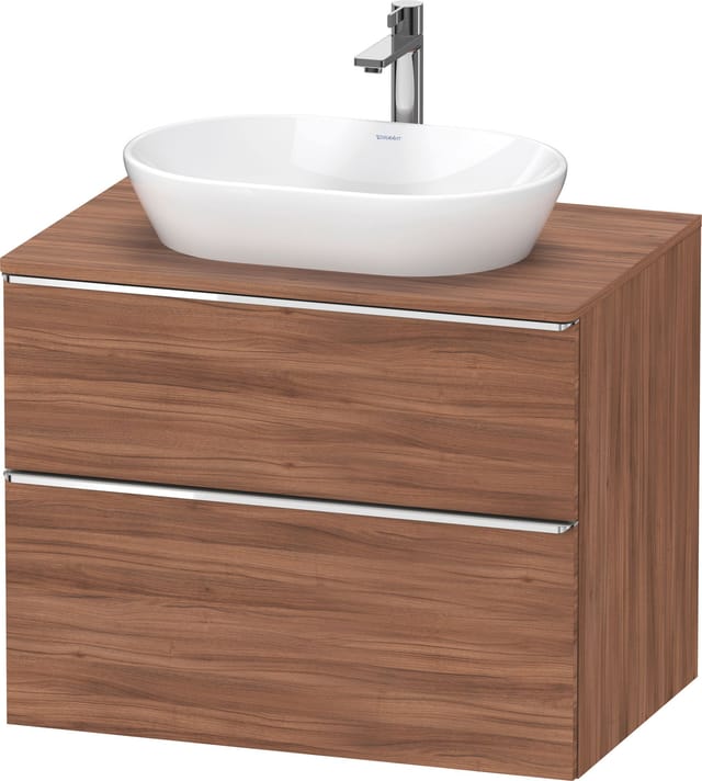 Duravit Waschtischunterschrank D-Neo 80x55cm, ch/nb N, 2 SBK, 1 A, 1 Pl