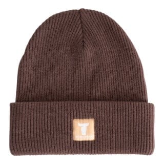 STIER Beanie flex one size signature brown