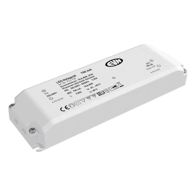 EVN Lichttechnik LED-Netzgerät 700mA 17-36 Watt dim PLD 736