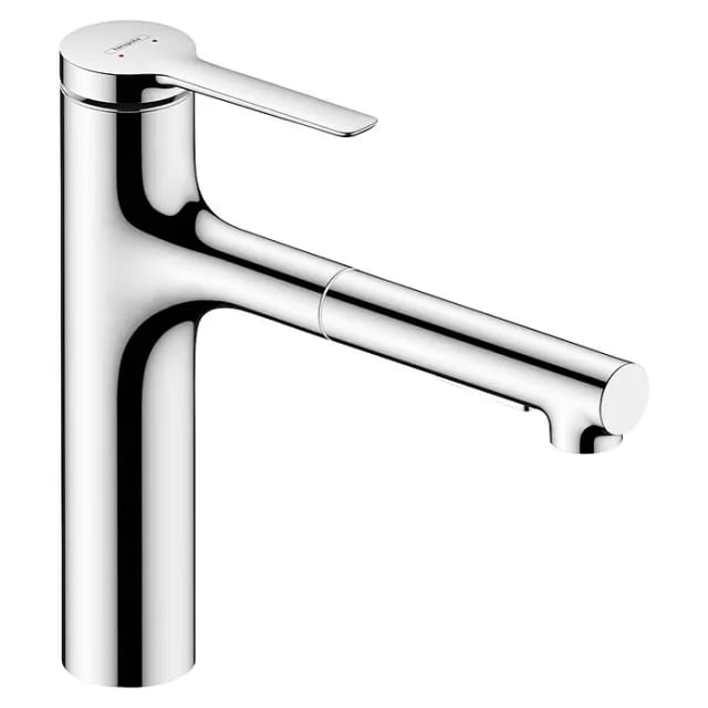 hansgrohe Spültisch-Einhebelmischer 160 Zesis M33 m Ausziehbrause, 2jet, sBox lite, chrom