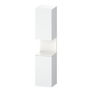 Duravit Hochschrank Qatego 40x36x1760cm, 2 T, B, An r, we hgl/we ma