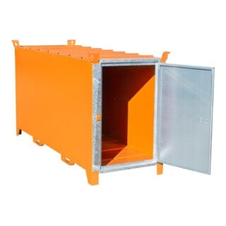 Bauer Südlohn Leuchtstoffröhren-Box SL 200, lackiert, Gelborange