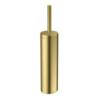 hansgrohe Bürste Axor Uni. Circular mit Deckel, Wandmontage, brushed brass