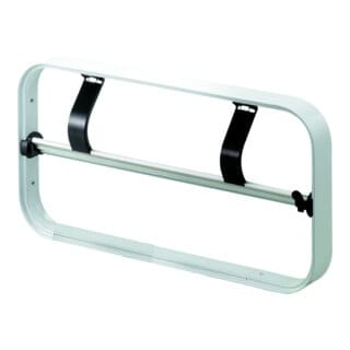 Rocholz Rahmen komplett STANDARD Rollenbreite 50 cm glatte Abreißkante verchromt