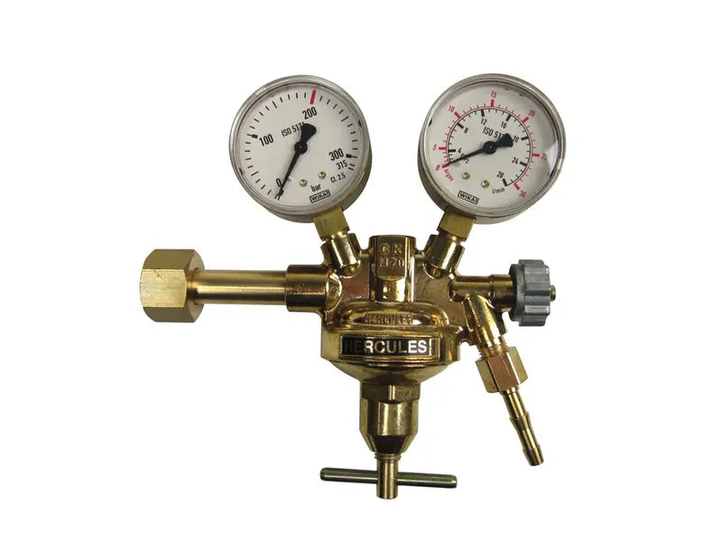 [neuwertig] B-ware Hercules Druckminderer Gasregler Schutzgas Metall Für Co² Und Argon