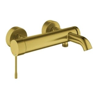 Grohe Wannen-Einhebelmischer Essence 1/2", Wd-mont., cool sunrise gebürstet
