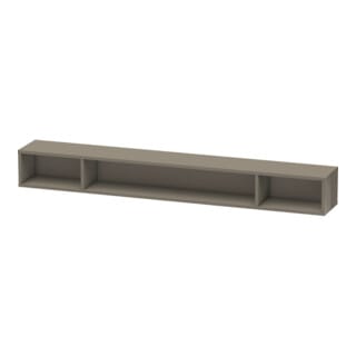 Duravit Regalelement L-Cube 100x14cm, flan. Gr hgl, 3 Fäch., hor