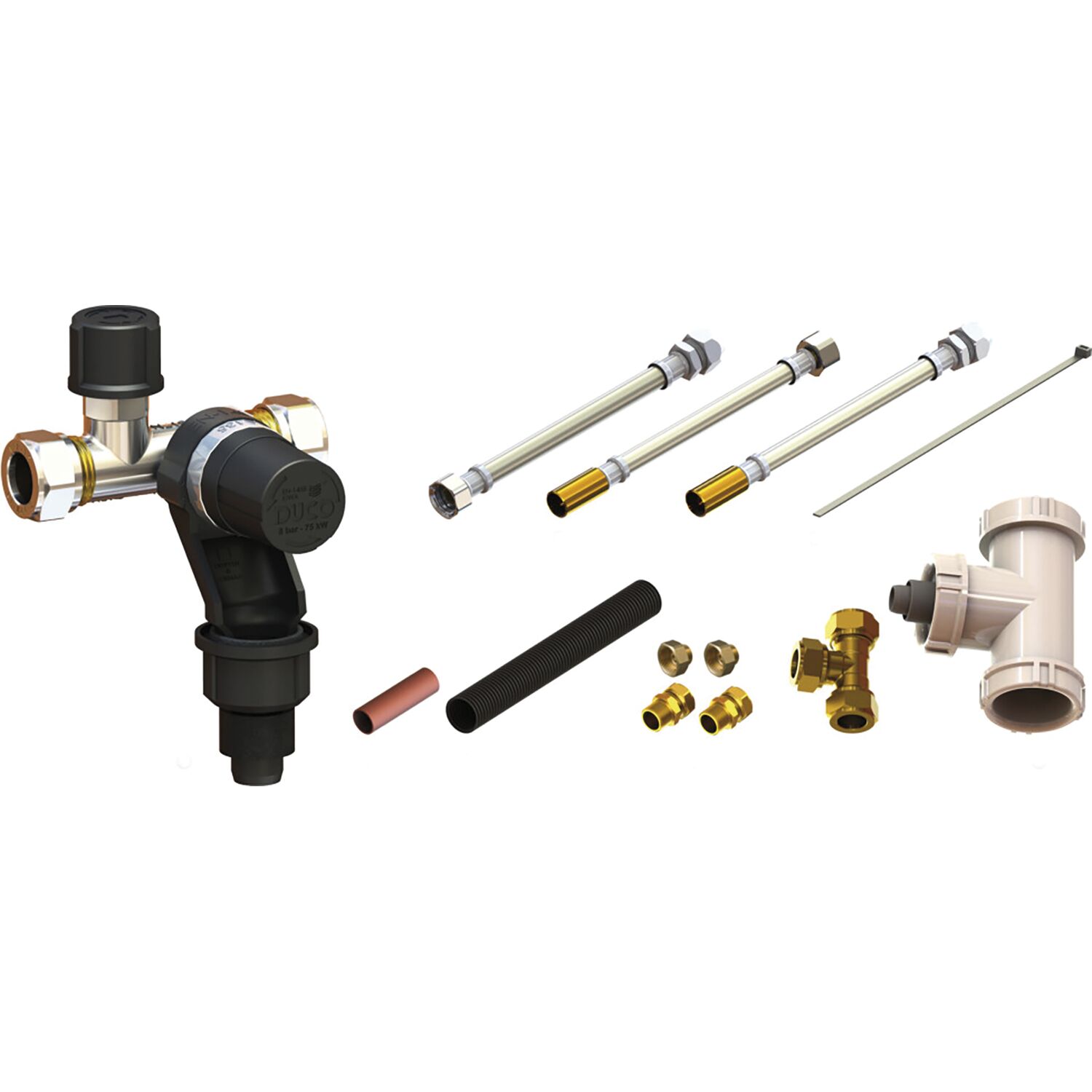 Inventum Modesto Q10 Sicherheitsgruppe 691302 Für Kleinspeicher, Anschluss Für Druckfeste Armaturen, 1 Stück