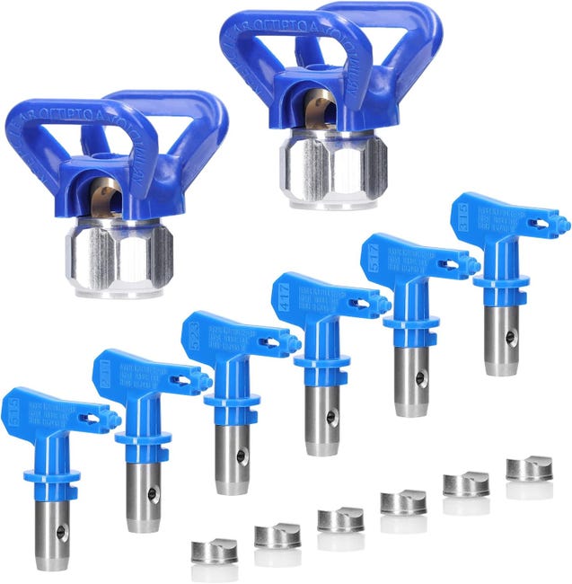 Wendbare Airless-sprühdüsen – 6 Stück, Ideal Zum Streichen Von Haus, Garten Und Terrasse