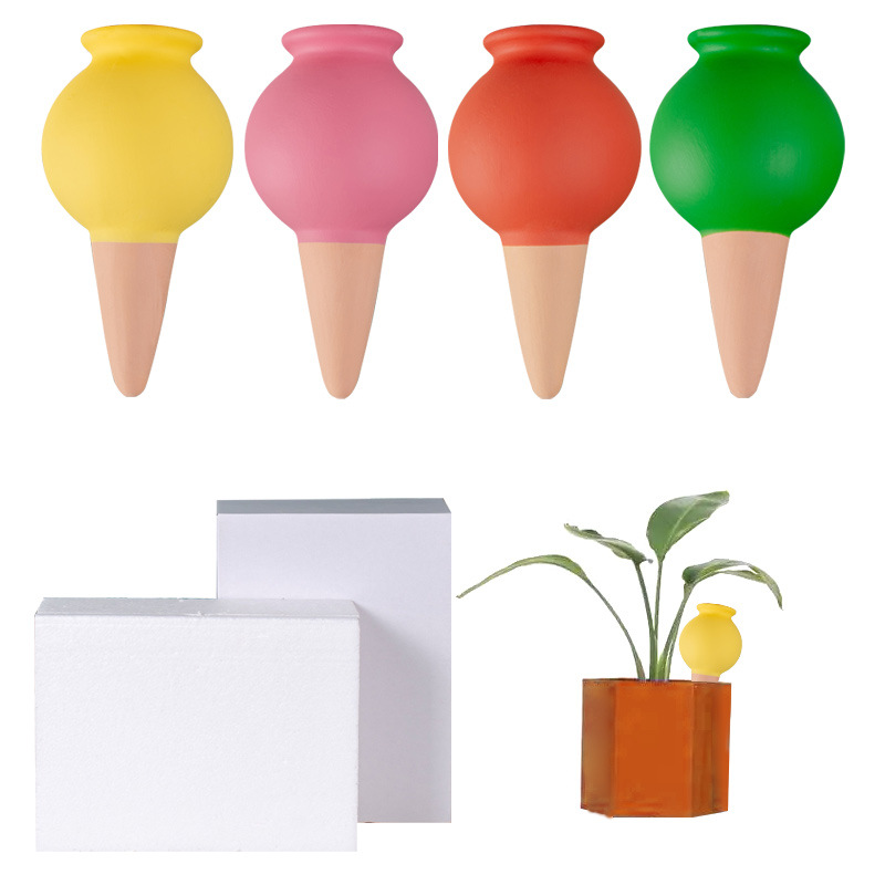 Bewässerungsset Für Zimmerpflanzen (4-teilig), 100-ml-terrakotta-blumentopf Für Den Außenbereich