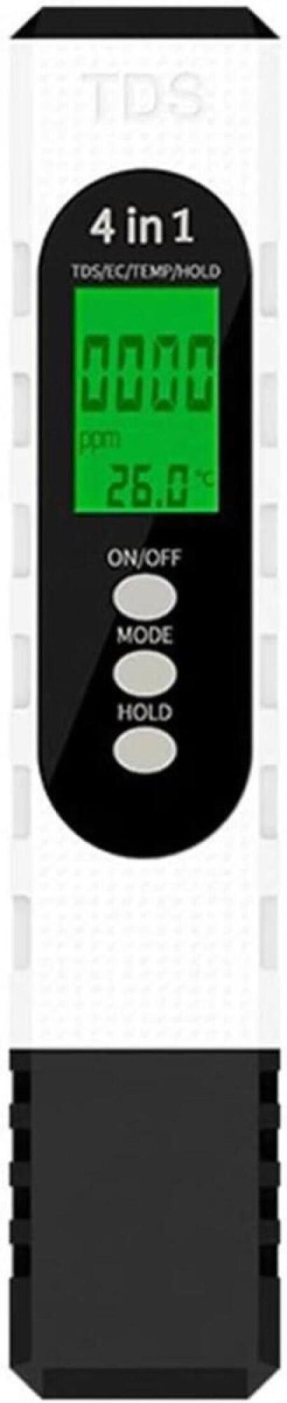 Hochpräziser Elektronischer 4-in-1-teststift, Tds/ec/temp/holo-heimteststift, Wasserqualitätsprüfstift