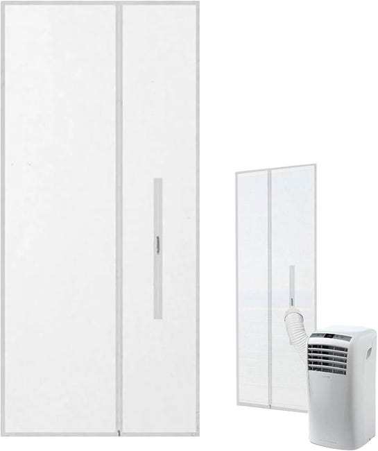 Türdichtung Für Tragbare Klimageräte Und Trockner, 90 X 210 Cm - Passend Für Alle Tragbaren Klimageräte