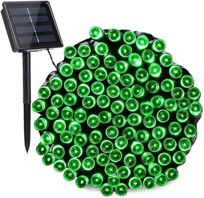 M Lange Solar-weihnachtslichterkette, 50 Leds, 8 Modi, Wasserdicht, Ideal Für Garten, Hochzeit, Geburtstag, Umweltfreundlich