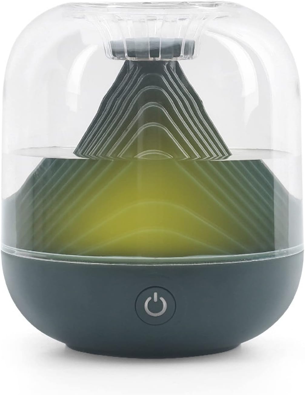 Mini-usb-luftbefeuchter, Wiederaufladbar, Luftreiniger Für Schlafzimmer Und Büro, Grün, 700 Ml