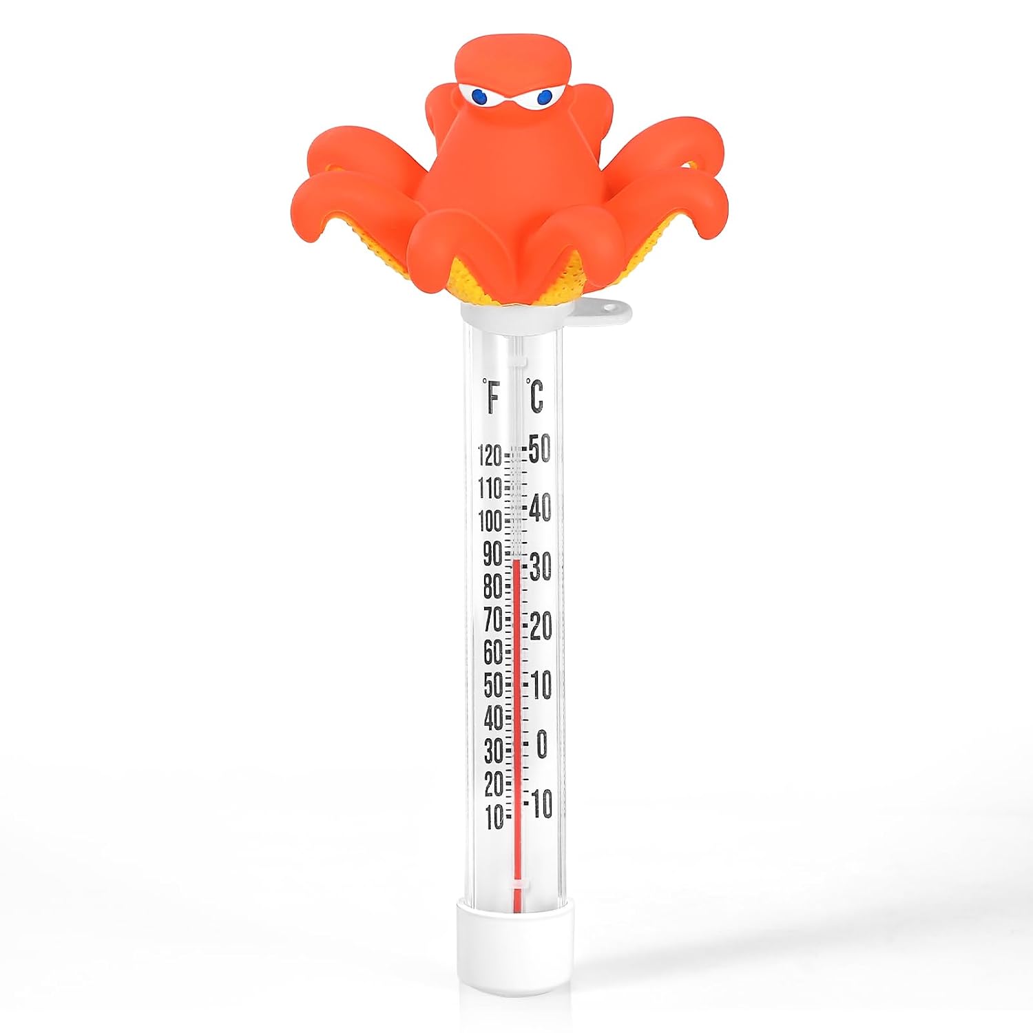 Schwimmendes Poolthermometer, Poolthermometer, Oktopus-design, Poolzubehörhohe Qualität, Die Ideale Wahl Für Familien.