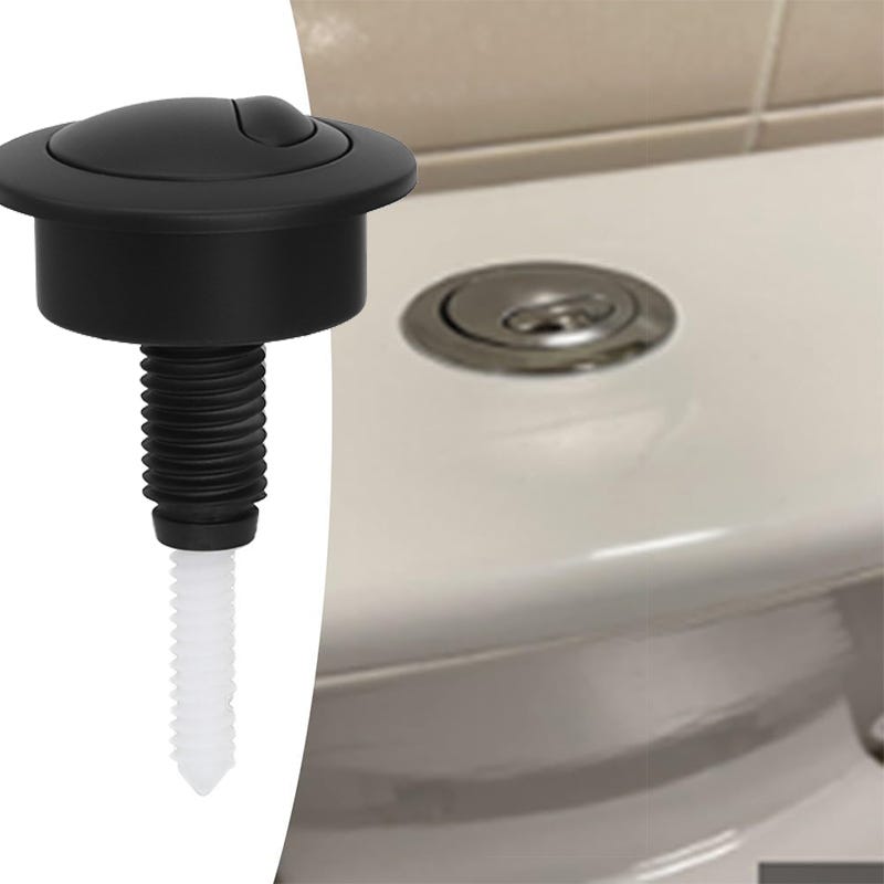 Toilettenspülknopf Für Twyford/siamp Optima 49 Spülventil, Schwarzhohe Qualität, Die Ideale Wahl Für Familien.