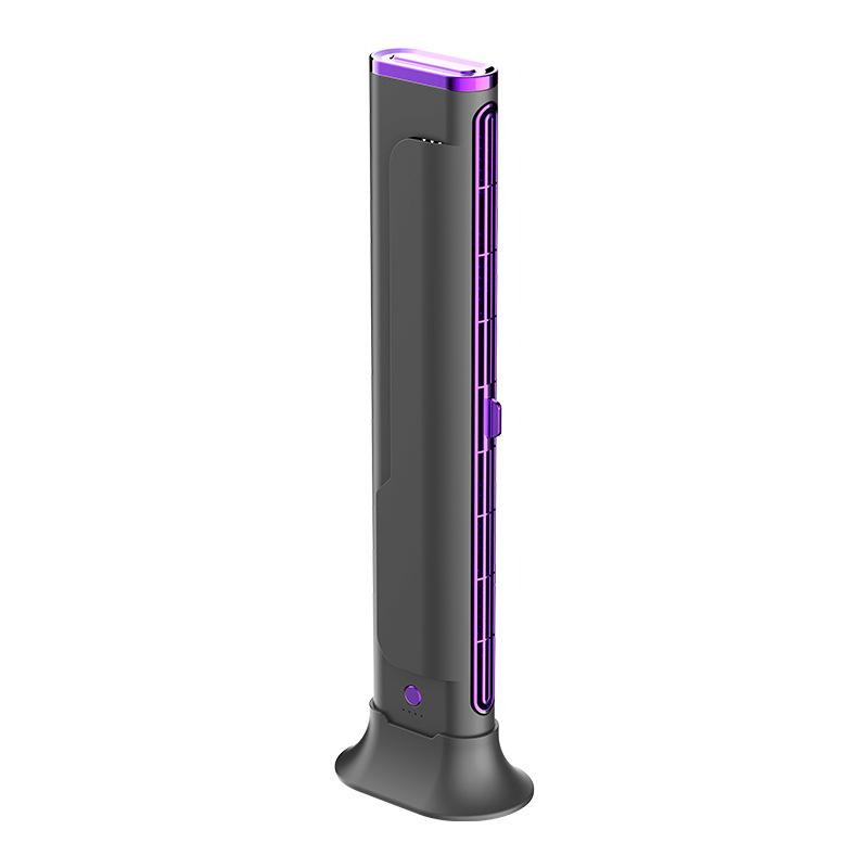 Tragbarer Ventilator Mit Doppelfunktion, 800 Mah, Vertikal Oder Horizontal Positionierbar, Usb-ladefunktion, Tragbare Klimaanlage