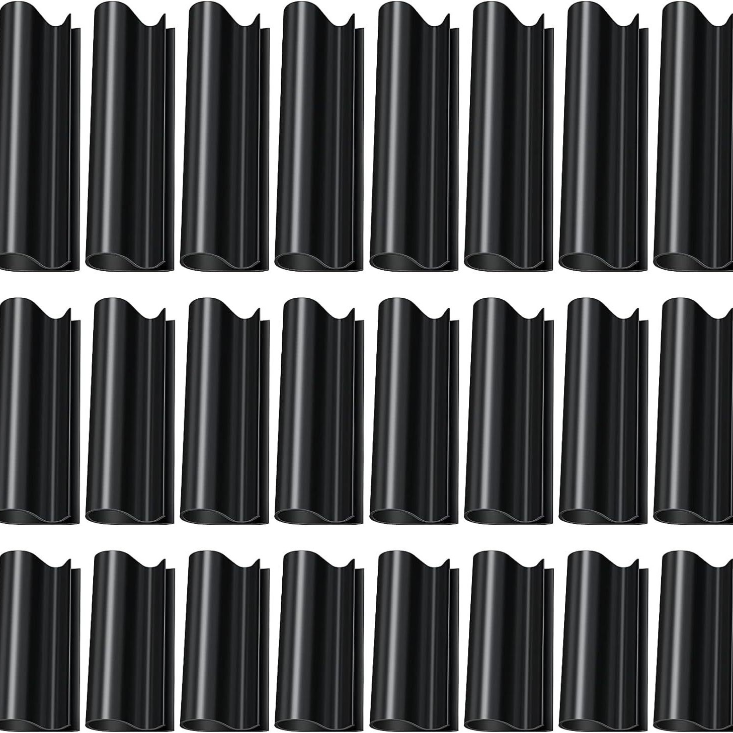 32 Clips Für Poolabdeckungen, Clips Für Gewächshäuser, Schwarze Clips Für Abdeckungen, Zur Befestigung