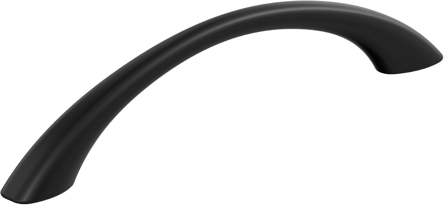 Set Mit 12 Schrankgriffen Schwarz Lochabstand 128 Mm (5-1/16 Zoll) Schubladengriffe Schrankbeschläge