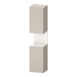 Duravit Hochschrank Qatego 40x36x1760cm, 2 T, B, An r, w g/tau ma