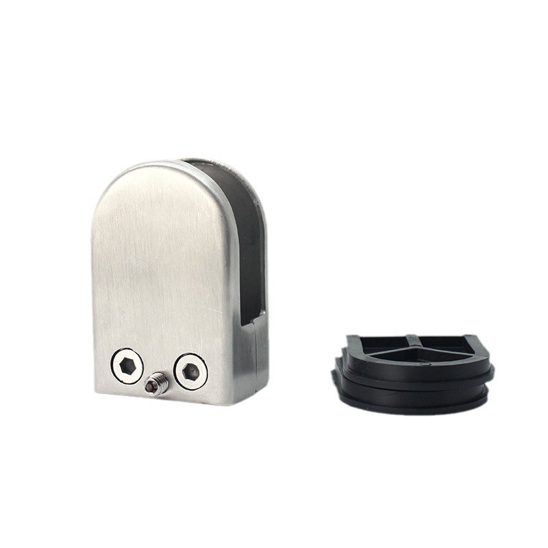 10 Edelstahlclips Für Glas – Geeignet Für Geländer Und Handläufe Mit Einer Dicke Von 8 Bis 12 Mm