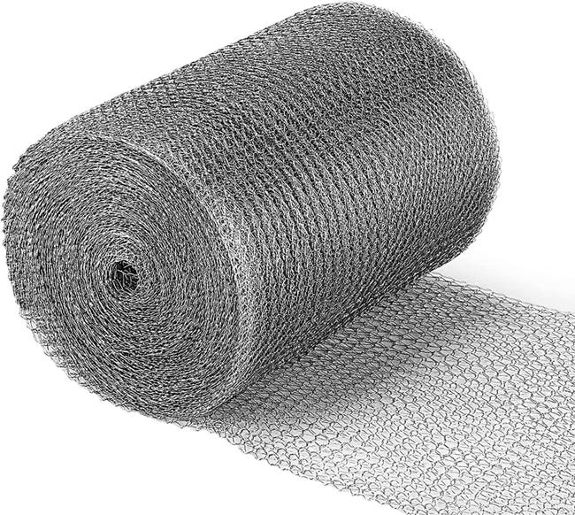 Das Rattensichere Metallgitter (127 Mm X 10 M (15 Drähte)) Aus Edelstahl Kann Ratten, Insekten Und Schlangen Fernhalten.