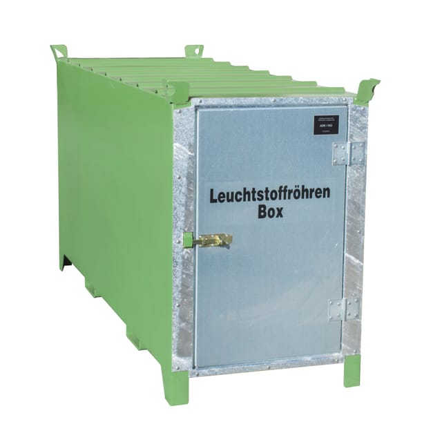 Bauer Südlohn Leuchtstoffröhren-Box SL 200, lackiert, Resedagrün