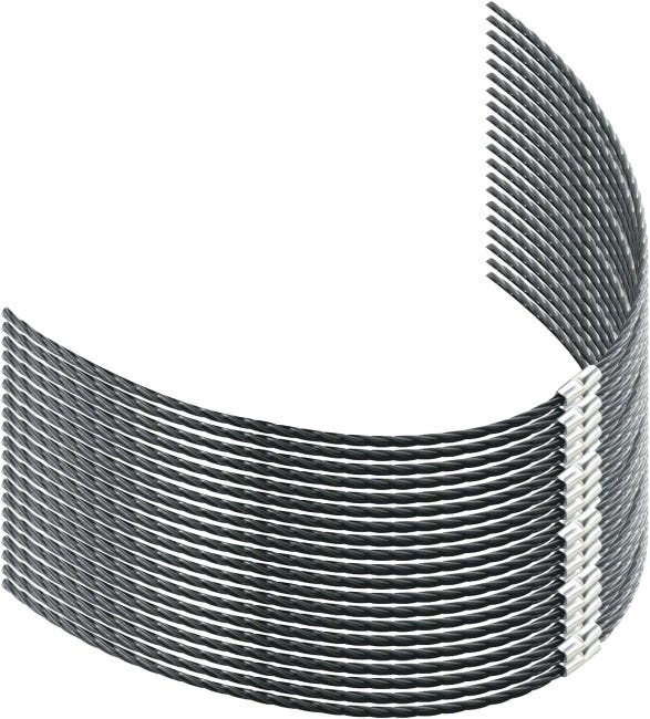 Kompatibel Mit Bosch Modell F016800431, 20 Stück Ersatz-rasentrimmerfaden (37 Cm X 3,5 Mm)