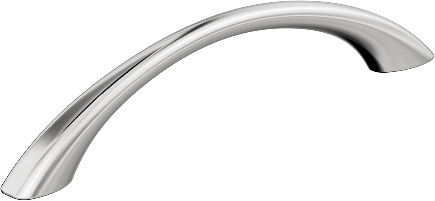 Set Mit 12 Schrankgriffen Poliertes Chrom 128 Mm Lochabstand Schubladengriffe Schrankbeschläge