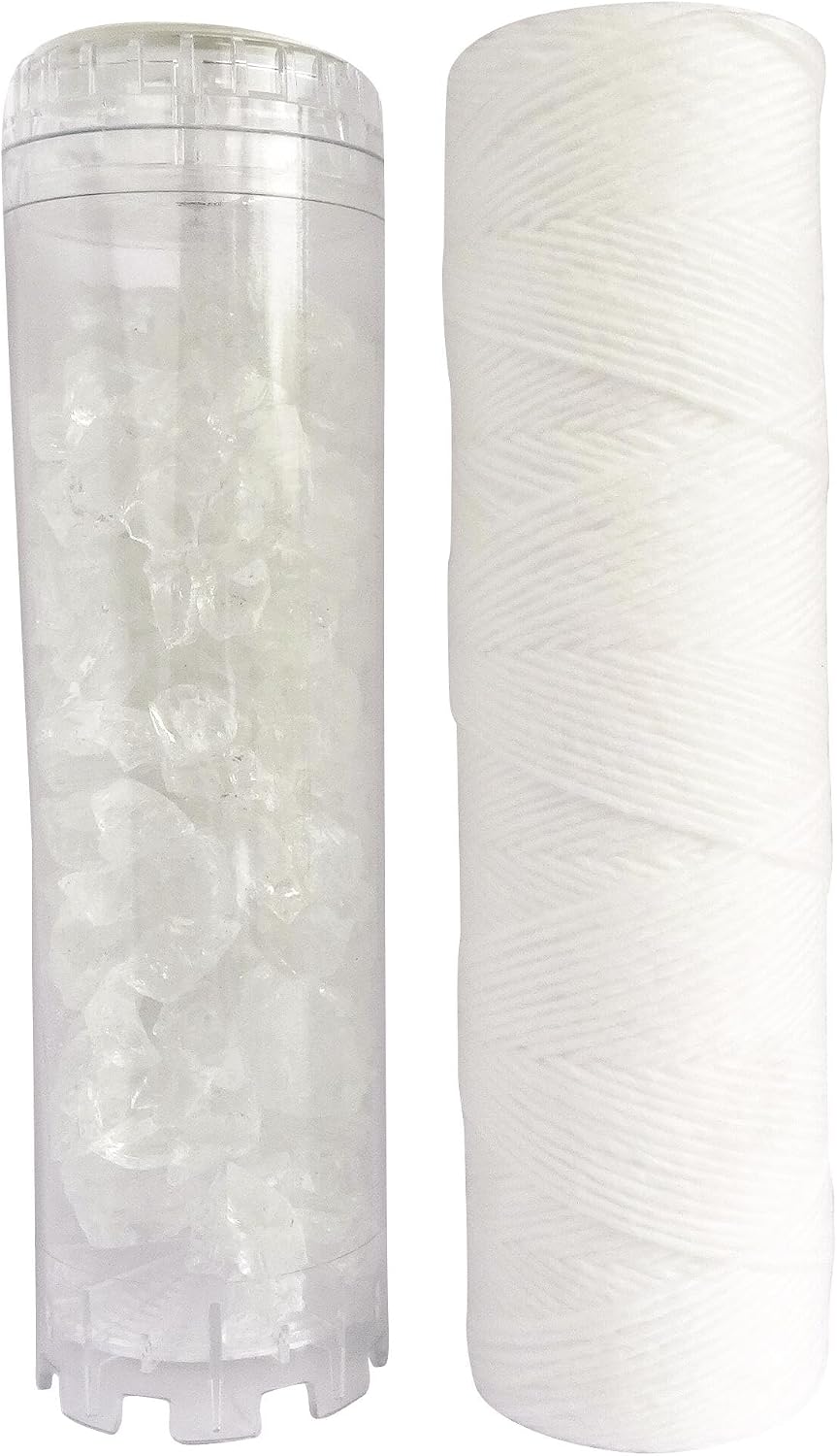 (2er-pack) Riesen-sedimentfilter (50 Cm) 50 Mikron, 50,8 Cm X 11,4 Cm Hohe Schmutzaufnahmekapazität