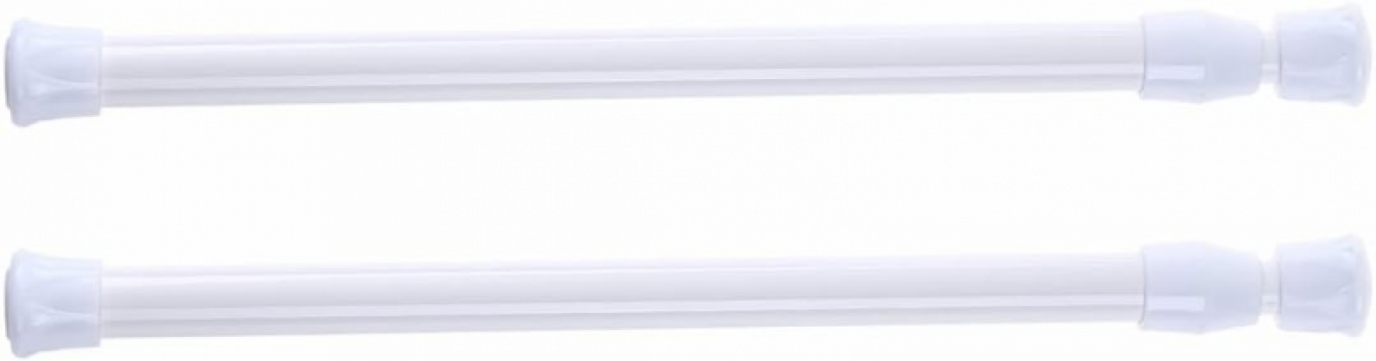 Set Mit 2 Teleskop-duschdreiecken, Ohne Pergage, Für Dusche, Badezimmer, Schrank, Weiß, Größe 30–50 Cm