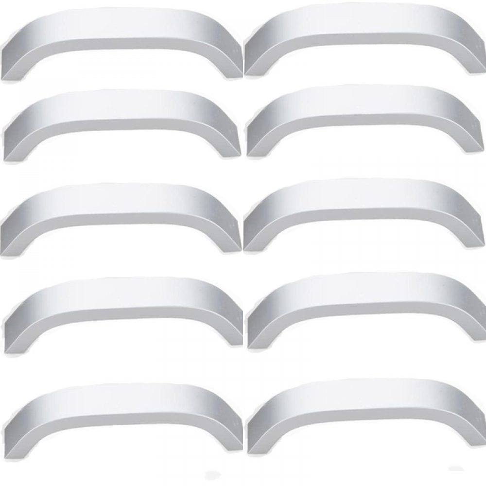 Set Mit 10 Modernen 192-mm-möbelgriffen, Schranktürgriffen Mit Schrauben, Weiß