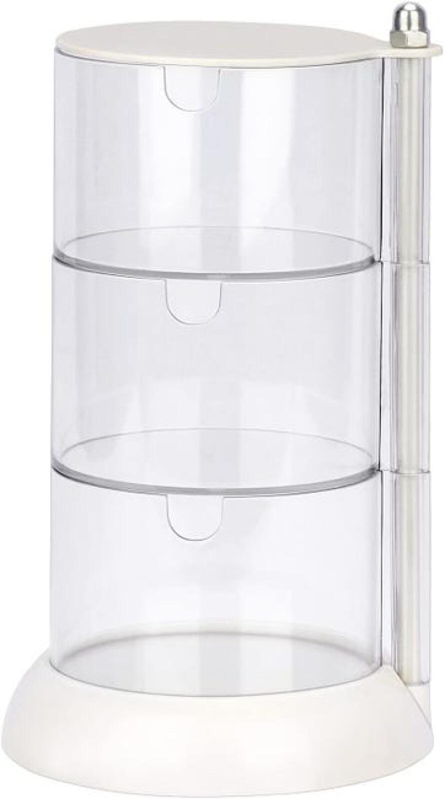 3-stöckiger Acryl-organizer Für Haaraccessoires, Schmuck Und Make-up, Zur Aufbewahrung Im Badezimmer Und Auf Dem Schminktisch